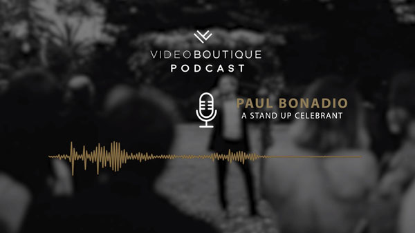 Wedding Ceremony Ideas Podcast Paul a stand up celebrant - having a memorable wedding ceremony Podcast - Videoboutique