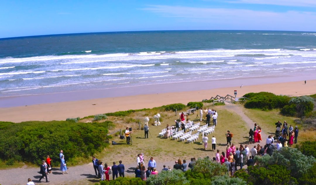 Elevate your wedding videos with Melbourne Wedding Videography Drone Coverage